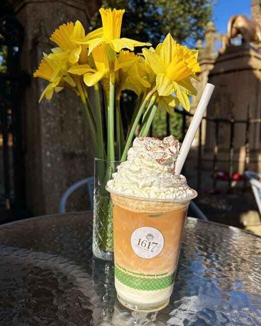 Picture of White Kinder Bueno Iced Latte
